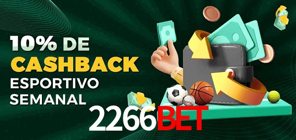 10% de bônus de cashback na 2266bet